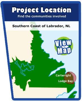 Project Location - Find the communities involved Graphic - map